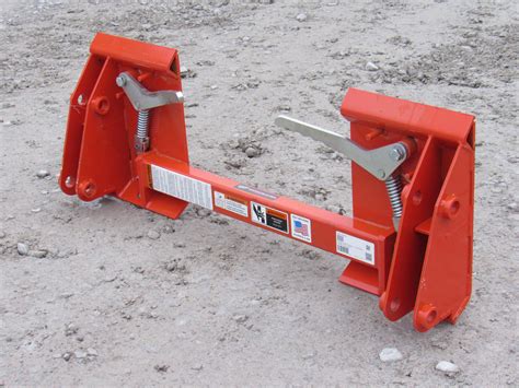 la340 pin-on bucket to skid steer quick attach adapter|kubota la855 to skid steer.